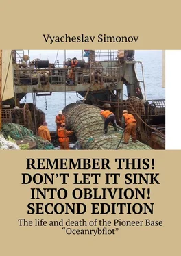 Vyacheslav Simonov Remember this! Don’t let it sink into oblivion! Second edition. The life and death of the Pioneer Base «Oceanrybflot» обложка книги