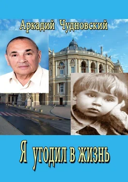 Аркадий Чудновский Я угодил в жизнь… обложка книги