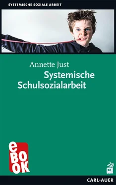 Annette Just Systemische Schulsozialarbeit обложка книги