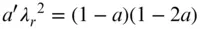 The combination of Eqs 318and 321gives the required values of a and a - фото 168