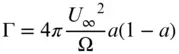 If therefore a is to take everywhere the optimum value 13 the circulation - фото 259