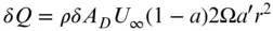 where δA Dis taken as being the area of an annular ring The driving torque on - фото 148