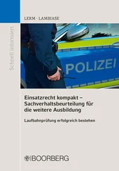 Patrick Lerm - Einsatzrecht kompakt - Sachverhaltsbeurteilung für die weitere Ausbildung