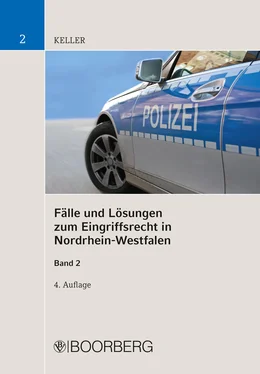 Christoph Keller Fälle und Lösungen zum Eingriffsrecht in Nordrhein-Westfalen обложка книги
