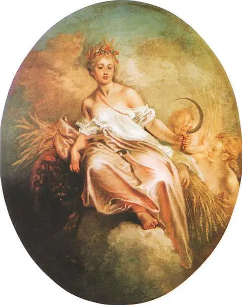 Церера Из серии Времена года До 1715 Частное собрание Вертумн и Помона - фото 25
