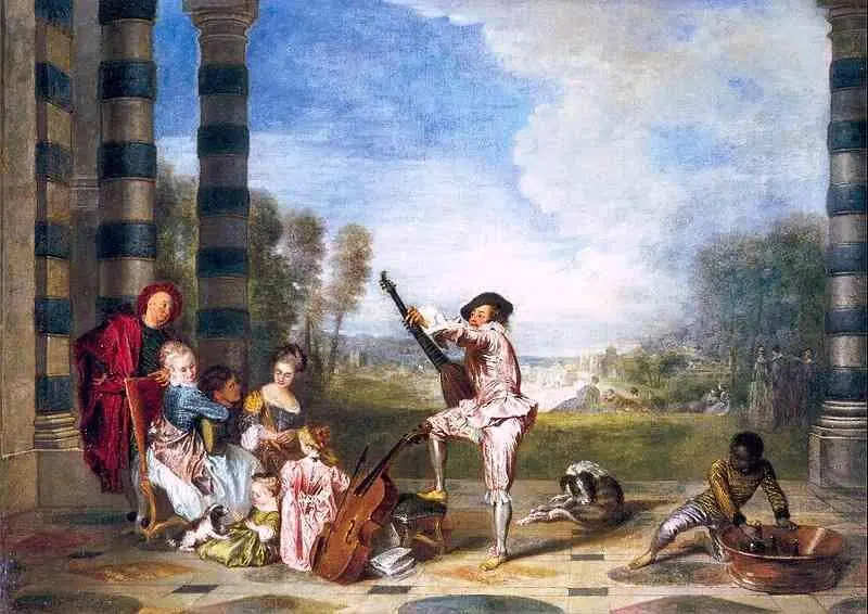 Шарм жизни Ок 1716 Коллекция Уоллес Лондон В период 17121716 годов Ватто - фото 36