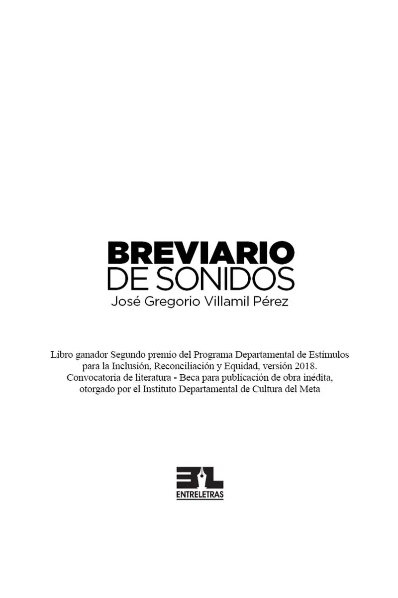 Título original Breviario de sonidos Dirección editorial Jaime Fernández - фото 1