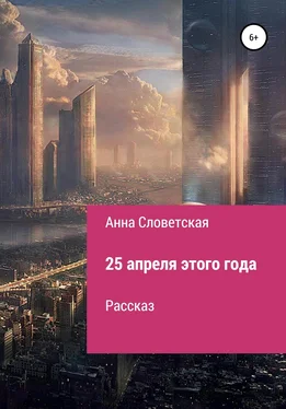 Анна Словетская 25 апреля этого года обложка книги