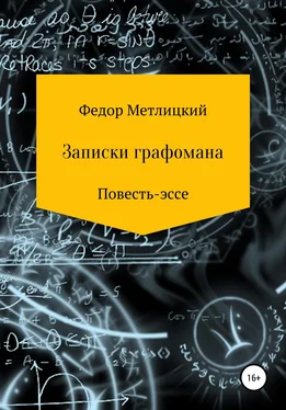 Федор Метлицкий Записки графомана. Повесть-эссе обложка книги