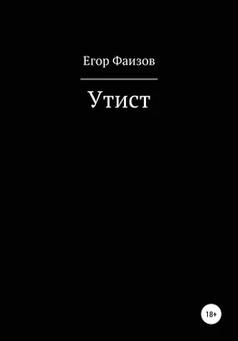 Егор Фаизов Утист обложка книги