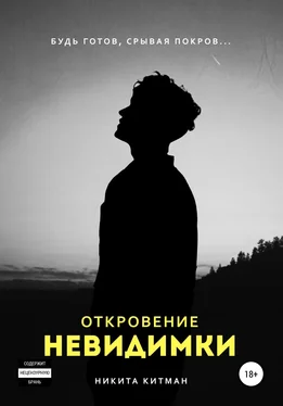 Никита Китман Откровение невидимки обложка книги