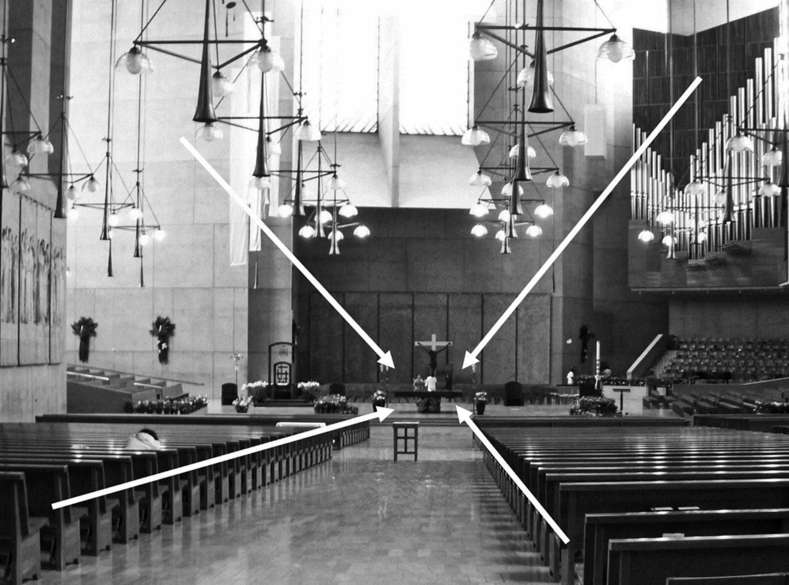 Figure 23 Interior of the Catholic Cathedral of Our Lady of the Angels Los - фото 13