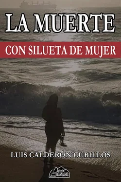 Luis Calderón Cubillos La muerte con silueta de mujer обложка книги