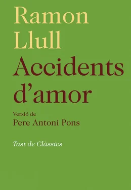 Ramon Llull Accidents d'amor обложка книги