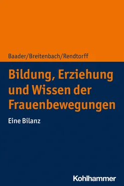 Barbara Rendtorff Bildung, Erziehung und Wissen der Frauenbewegungen обложка книги