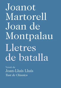 Joanot Martorell Lletres de batalla обложка книги