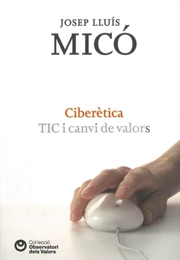 Josep Lluís Micó Ciberètica обложка книги