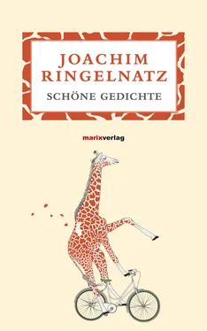 Joachim Ringelnatz Schöne Gedichte обложка книги