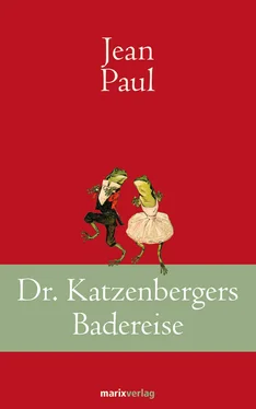 Jean Paul Dr. Katzenbergers Badereise обложка книги