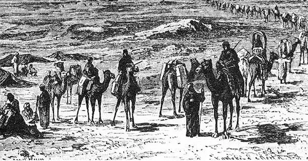 Karawane in der Sahara Am 6 Juni befanden wir uns bereits morgens um drei Uhr - фото 11