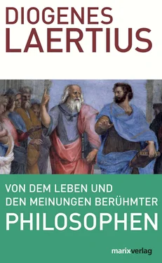 Diogenes Laertius Von dem Leben und den Meinungen berühmter Philosophen обложка книги