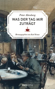 Peter Altenberg Was der Tag mir zuträgt обложка книги