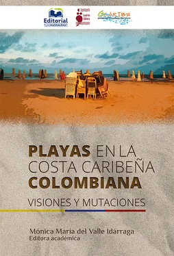 Mónica María del Valle Idárraga Playas en la costa caribeña colombiana: Visiones y mutaciones обложка книги