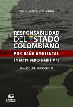 Andrea Carolina Ariza Sánchez Responsabilidad del Estado colombiano por daño ambiental en actividades marítimas. Análisis jurisprudencial обложка книги
