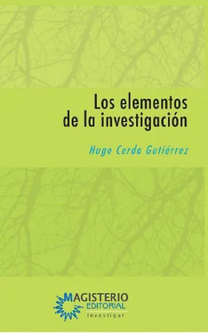 Hugo Cerda Gutiérrez Los elementos de investigación обложка книги