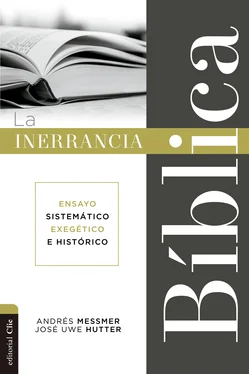Andrés Messmer La inerrancia bíblica обложка книги
