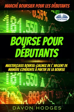 Davon Hodges Bourse Pour Débutants обложка книги