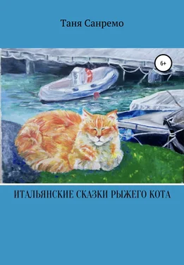 Таня Санремо Итальянские сказки рыжего кота обложка книги