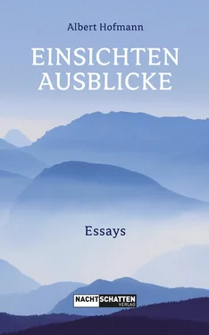 Albert Hofmann Einsichten - Ausblicke обложка книги