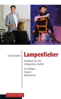 Claudia Spahn Lampenfieber обложка книги