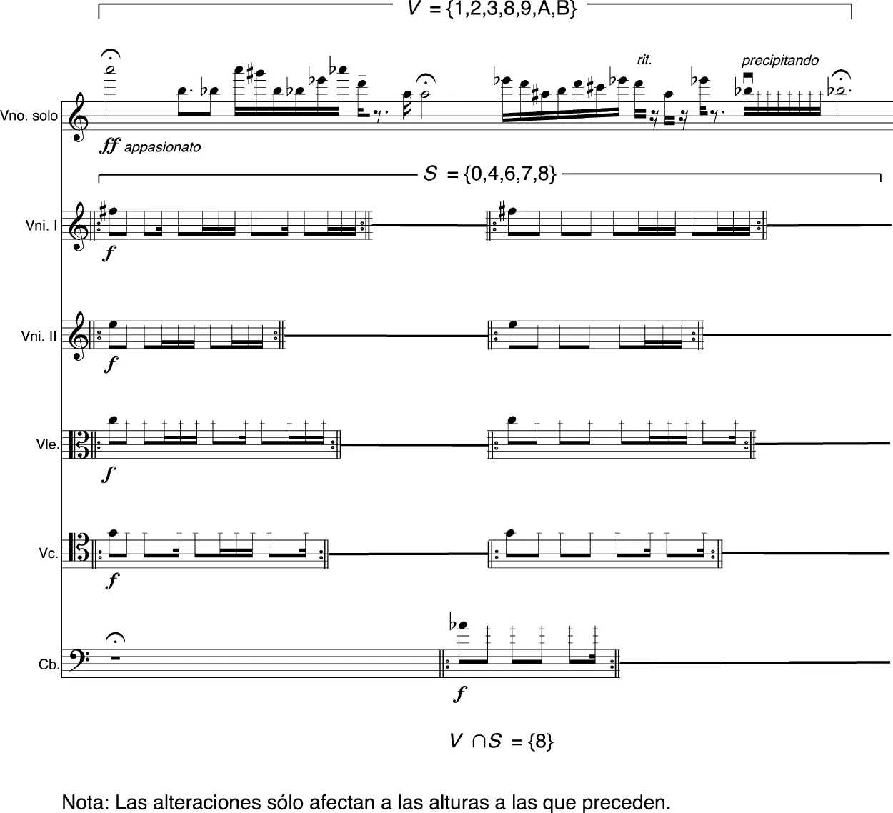 El conjunto V 12389AB representa las ca empleadas por el violín en - фото 60