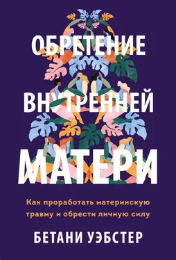 Бетани Уэбстер Обретение внутренней матери. Как проработать материнскую травму и обрести личную силу обложка книги