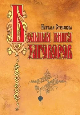 Наталья Степанова Большая книга заговоров обложка книги