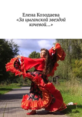Елена Козодаева «За цыганской звездой кочевой…» обложка книги