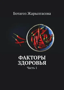 Ботагоз Жарылгасова Факторы здоровья. Часть 1 обложка книги