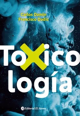 Carlos Damin Toxicología обложка книги