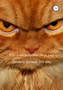 Егор Mega_Lois Почему котики-это зло обложка книги