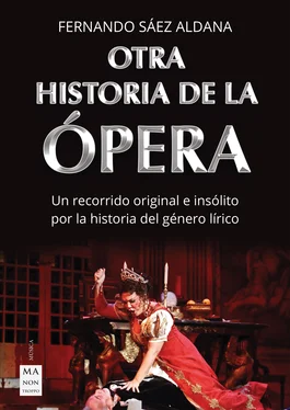 Fernando Sáez Aldana Otra historia de la ópera обложка книги