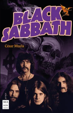 César Muela Black Sabbath обложка книги