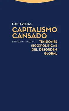 Luis Arenas Capitalismo cansado обложка книги