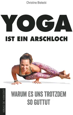 Christine Bielecki Yoga ist ein Arschloch обложка книги