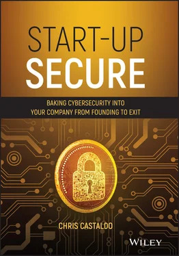Chris Castaldo Start-Up Secure обложка книги