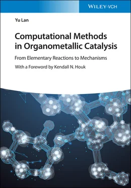 Yu Lan Computational Methods in Organometallic Catalysis обложка книги