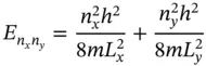 Figure 24 Wavefunctions of the twodimensional particle in a box for a n x - фото 143