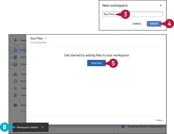 The New Workspace dialog box opens Type the name for the new workspace - фото 472