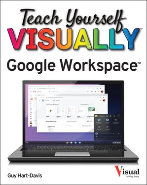 Guy Hart-Davis Teach Yourself VISUALLY Google Workspace обложка книги